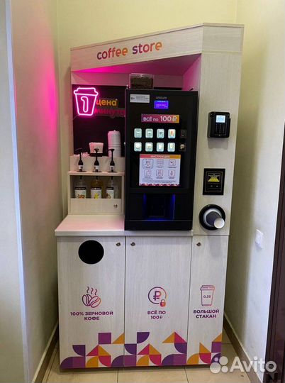 Вендинговый автомат с гарантией возврата