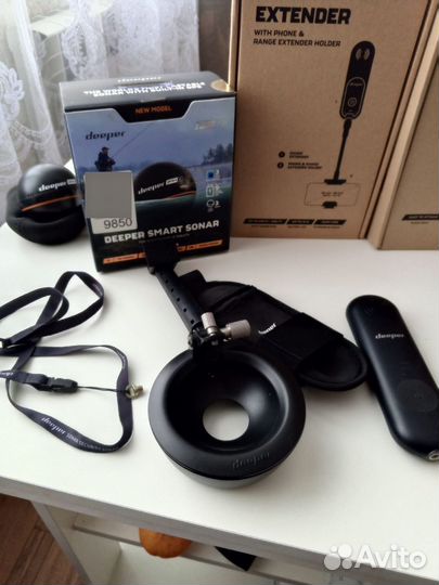Эхолот deeper pro plus 2, станция усиления