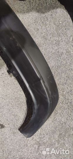 Юбка заднего бампера kia rio 3 рестайлинг