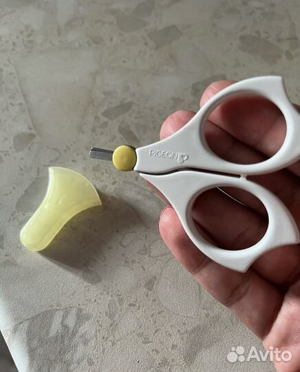 Ножницы для новорожденных Pigeon оригинал