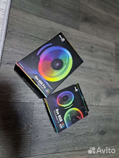4шт. вентиляторы 120мм AeroCool REV RGB PRO
