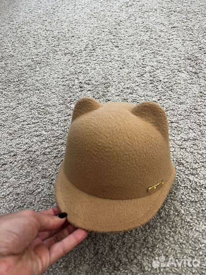 Шляпа кепка с ушками р48-50 на рост 104-110