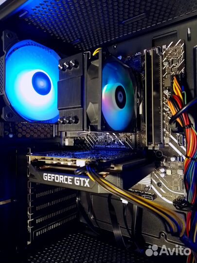 Игровой пк I3 12100/16GB/GTX 1660 Ti 6GB/SSD+HDD