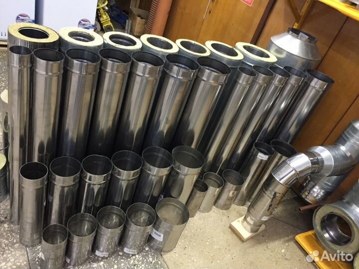 Трубы для дымохода. Дымоход