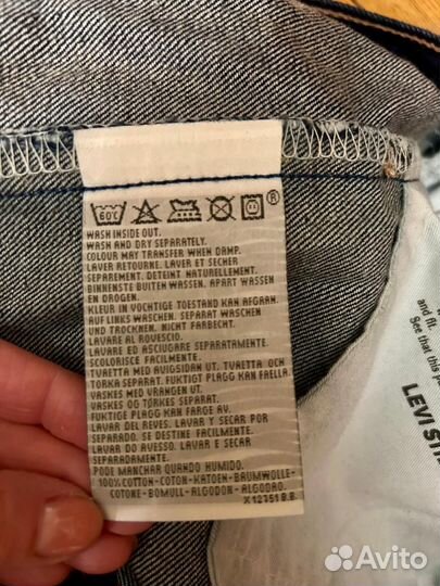 Джинсы levis модель 520 Сделаны в Англии