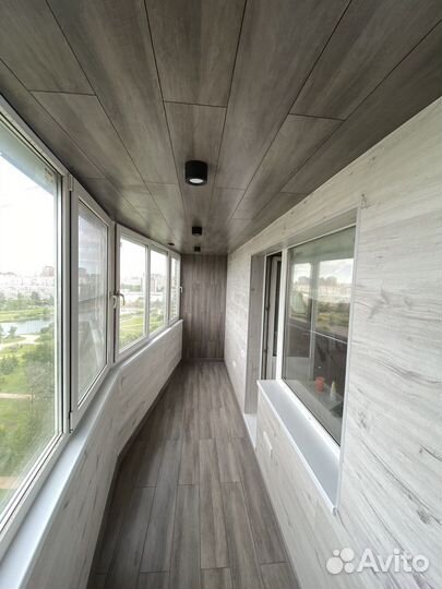 Балконы ремонт и отделка спб