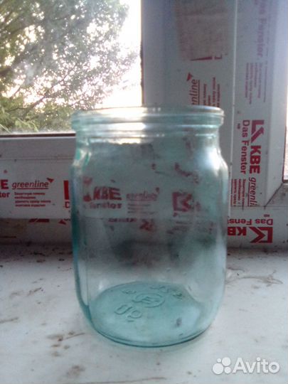 Банки стеклянные 0.25 и 3 литра
