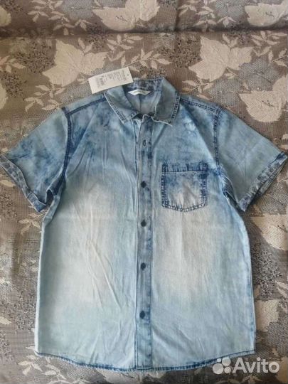 Джинсовая рубашка