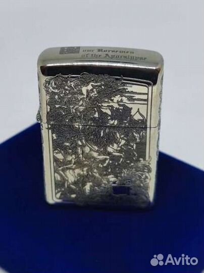Зажигалка zippo armor sterling апокалипсис