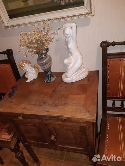 Тумба консоль довоенка антикварная