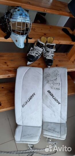 Хоккейная вратарская форма бу детская