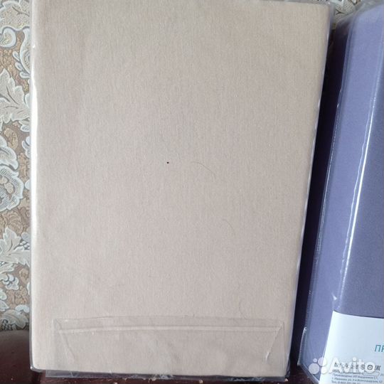 Простынь на резинке трикотаж