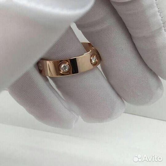 Кольцо Cartier Love 6 бриллиантов 0,55ct