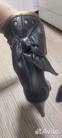 Ботильоны натуральная кожа Италия