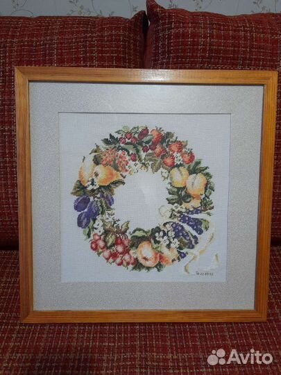 Вышитая картина