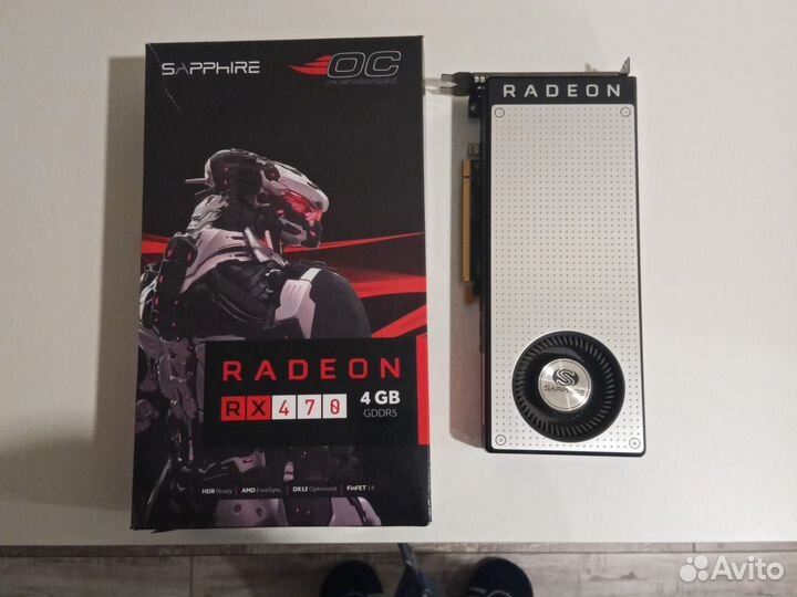 Видеокарта rx 470 4gb