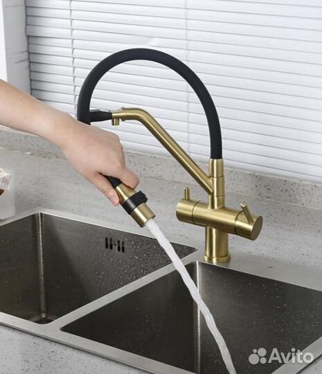 Смеситель для кухни с фильтром