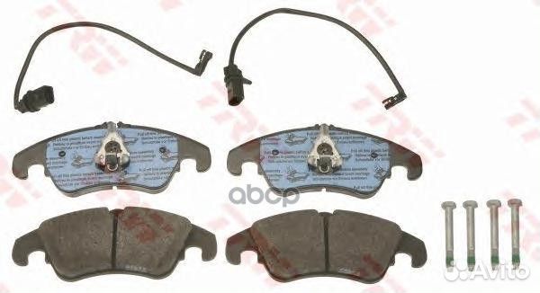Колодки тормозные audi A4/A5/Q5 07- перед. с да