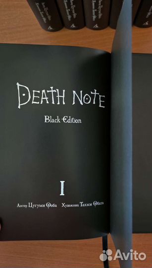 Тетрадь смерти/Death Note (black edition) Комплект