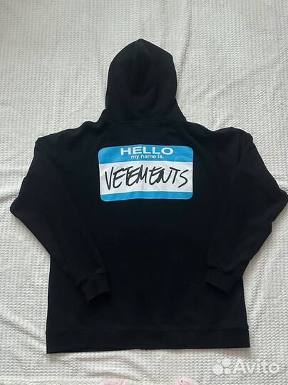 Зип худи vetmo Vetements