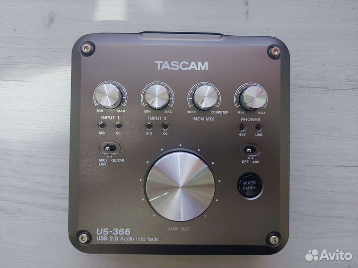 Внешняя звуковая карта taskam US-366