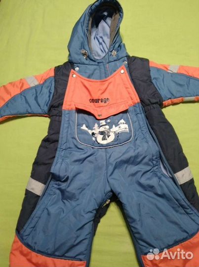 Зимний комбинезон 80-86