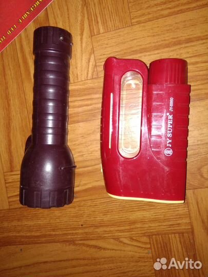 Фонарики аккумуляторные бракованные