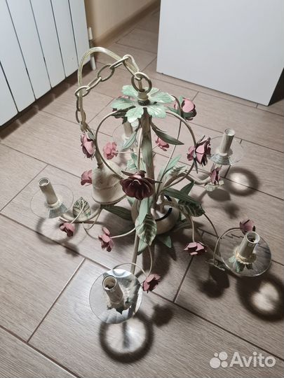 Люстра потолочная подвесная бу