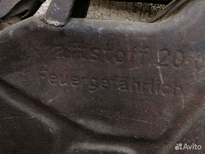 Немецкая Канистра 1940 год