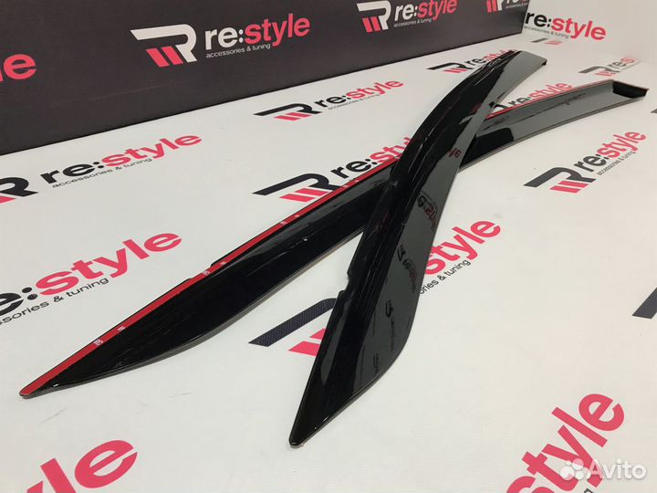 Ветровики Toyota Aqua Kanglong