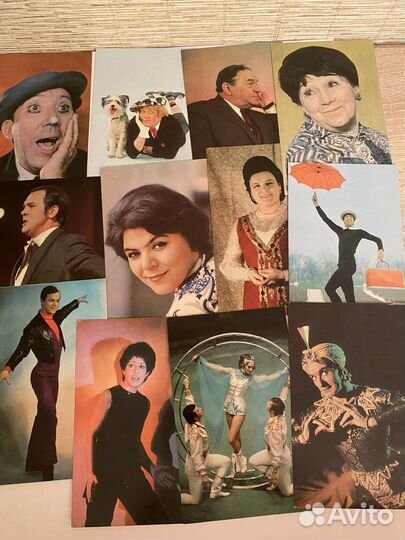 Набор открыток Звезды советской эстрады