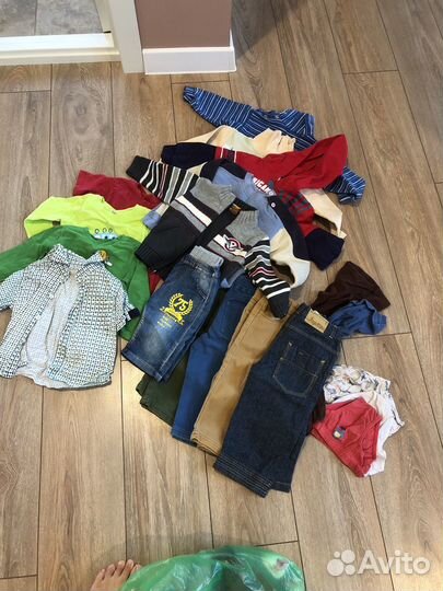 Одежда на мальчика пакетом 80