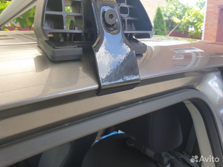 Багажник Евродеталь на крышу Skoda Octavia A7 аэро