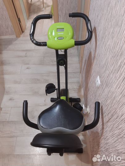 Складной компактный велотренажёр Tоrneo