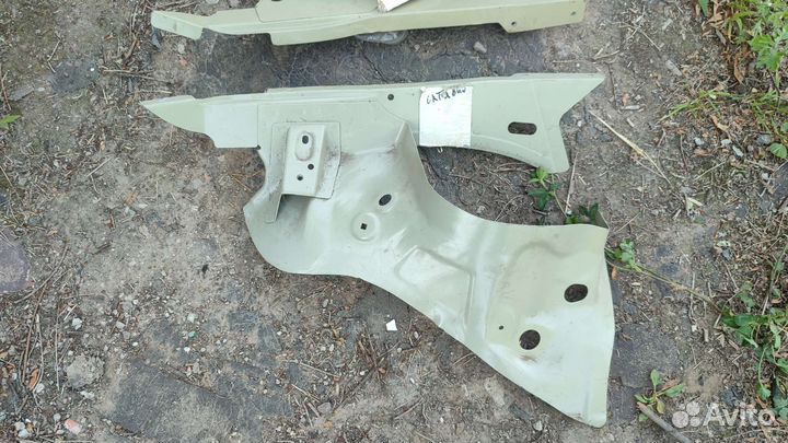 Стакан лонжерона левый правый Skoda Octavia A5