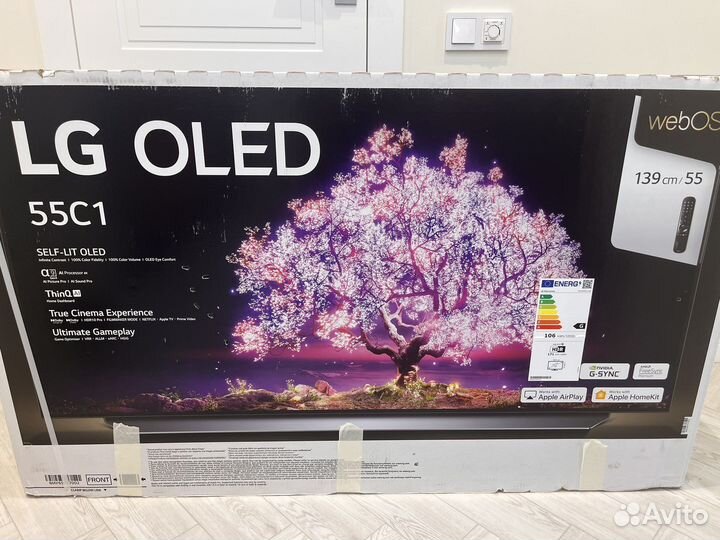 Коробка для телевизора LG Oled 55C1