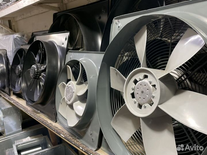 Вентилятор вытяжной осевой VIK45 2 штуки и 2 рег