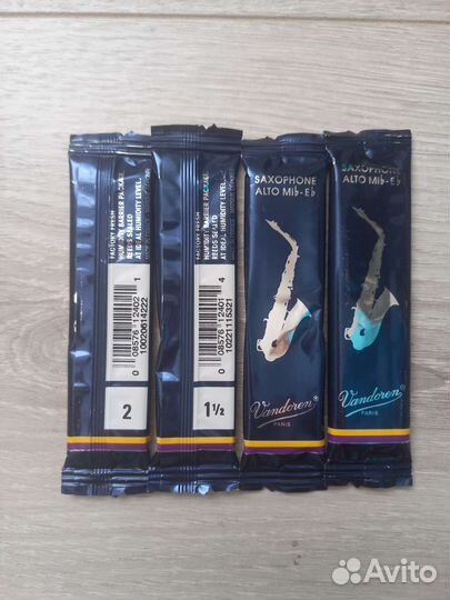 Трости для альт саксофона vandoren