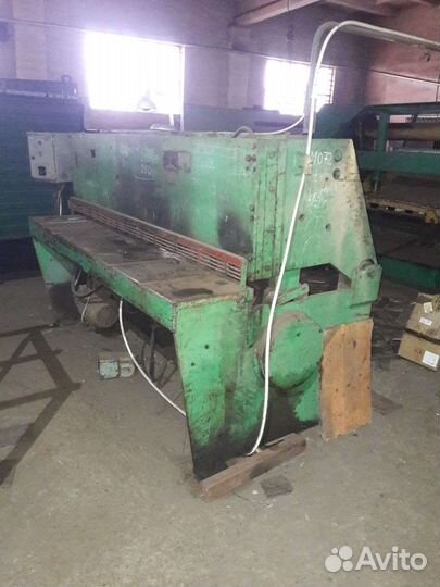 Гильотинные ножницы нк 3418