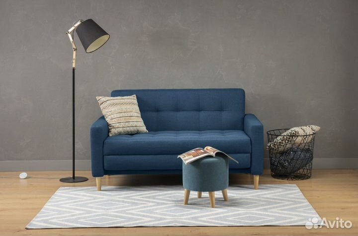 Диван Нумо Мини Textile Navy Blue