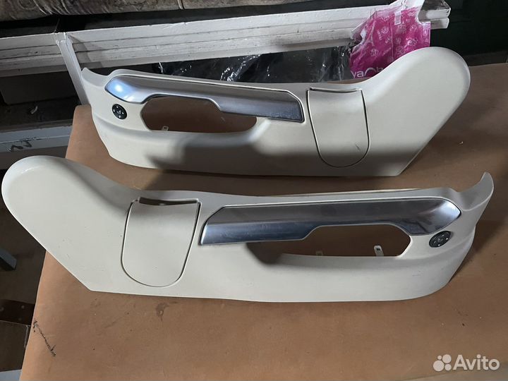 Накладки на передние сиденья range rover l322