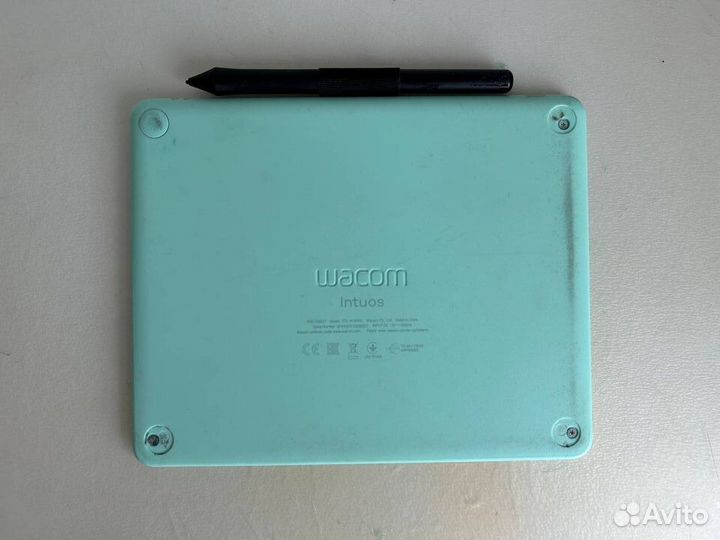 Wacom Intuos S Bluetooth, А6 формат, фисташковый