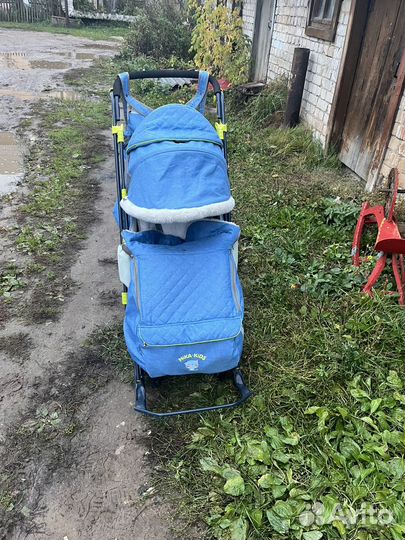 Коляска санки