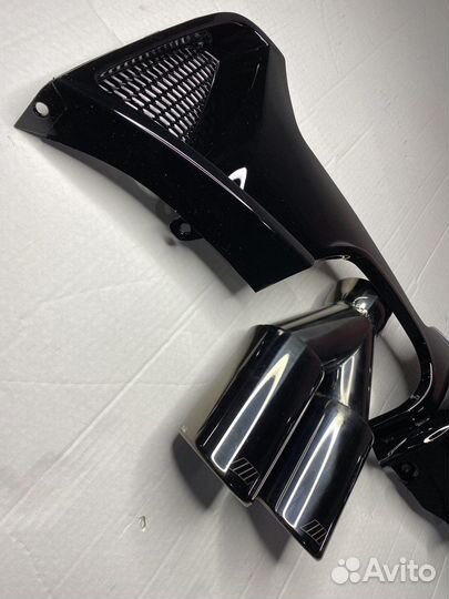 BMW F32 Диффузор с доп фонарем + насадки перфоманс