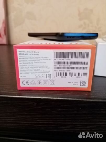 Телефон xiaomi redmi 7а