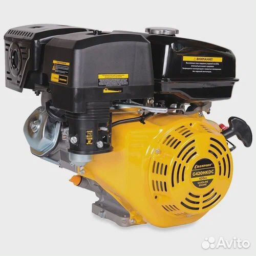 Двигатель бензиновый 15 л.с. Champion G 420 HCE