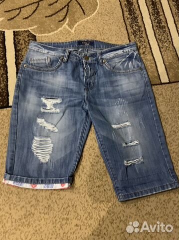 Мужские Джинсовые шорты