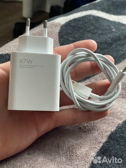 Быстрая зарядка Хiaomi 67W оригинал