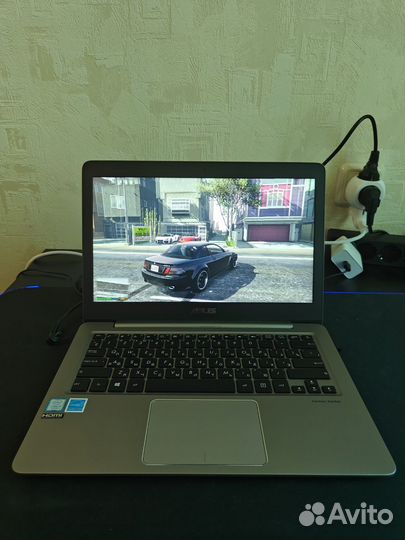 Бизнес-игровой, шустрый ноутбук asus Видеообзор