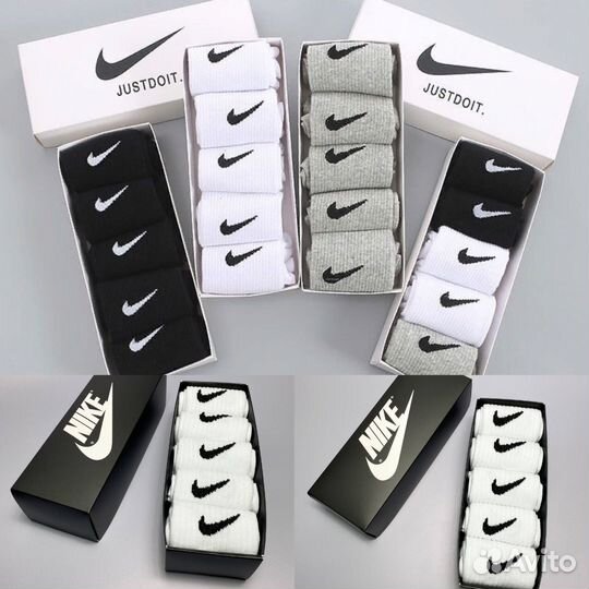 Носки nike хлопок 10 пар